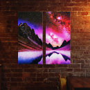 Suche nach nachtlandschaft poster Galaxie