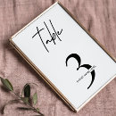 Suche nach schwarzes tischkarten Minimal