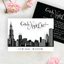 Suche nach chicago skyline einladungen Vintag