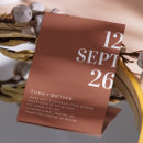 Suche nach braunes hochzeits einladungen Herbst