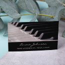 Suche nach pianist visitenkarten Elegant
