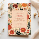 Suche nach modern floral bridal shower einladungen Für sie