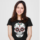 Suche nach mexikanischer tag der toten tshirts Dia de los muertos