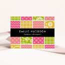 Suche nach patchwork visitenkarten Zickzack