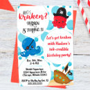 Suche nach krake einladungen Für kinder