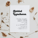 Suche nach bridal luncheon einladungen Schick