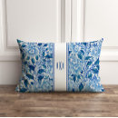 Suche nach chinoiserie kissen Blau und weiß