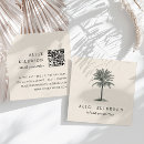 Suche nach vintage palme visitenkarten Tropisch