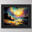 Suche nach nachtlandschaft poster Himmel