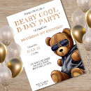Suche nach teddy bear 1st birthday einladungen 1 party
