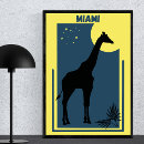 Suche nach vintage giraffe poster Zoo