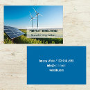 Suche nach erneuerbare energie visitenkarten Power