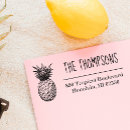 Suche nach ananas stempel Rücksendeadresse
