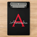 Suche nach rot klemmbrett Monogramm
