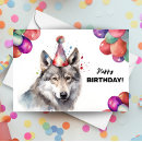 Suche nach glücklicher wolf postkarten Wildtier