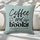 Suche nach kaffee kissen Bücherwurm