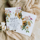 Suche nach sunflower einladungen Babydusche