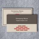Suche nach mauer visitenkarten Braun