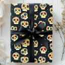 Suche nach dia de los muertos geschenkpapier Bunt