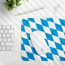 Suche nach rautenmuster mousepads Blau und weiß