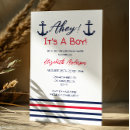 Suche nach anker baby party einladungen Rot