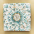 Suche nach blume mandala untersetzer Monogramm