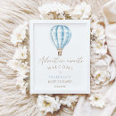 Suche nach blue hot air balloon poster Aquarell