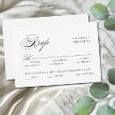 Suche nach stilschrift rsvp karten Schwarz weiß