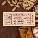 Suche nach baseball ticket einladungen Baseballkarte