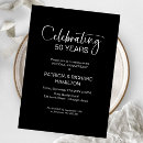 Suche nach 50 hochzeitstag einladungen Minimalistisch