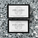 Suche nach dog visitenkarten Schwarz weiß