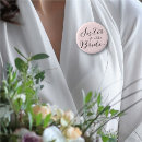 Suche nach schwester der braut buttons Namensschild
