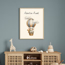 Suche nach heißluftballon kinderzimmer poster Niedlich