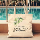 Suche nach palmen tragetaschen Bridesmaid