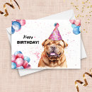 Suche nach shar pei karten Glücklich
