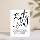 Suche nach 55 geburtstag einladungen Fünfundfünfzig