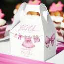 Suche nach rosa babyparty papier geschenk box Einfach