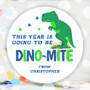 Suche nach grüner dinosaurier aufkleber Zurück zur schule
