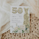 Suche nach 50 geburtstag einladungen Gold