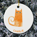 Suche nach niedliche katze ornamente Aquarell
