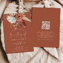 Suche nach boho wedding einladungen Qr code