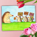 Suche nach cartoon igel postkarten Niedlich