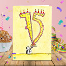 Suche nach alles gute zum 75 geburtstag karten Lustig