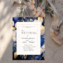 Suche nach marineblau und creme einladungen Blume