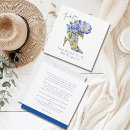 Suche nach blauer blumenstrauß karten Brautparty