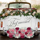 Suche nach just married hochzeitsbanner Wegweiser