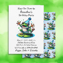 Suche nach blauer frosch einladungen Frösche