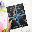 Suche nach handschrift geschenkpapier Schwarz weiß