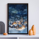 Suche nach schnee poster Aquarell