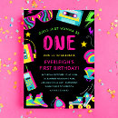 Suche nach 80er party geburtstag einladungen Neon